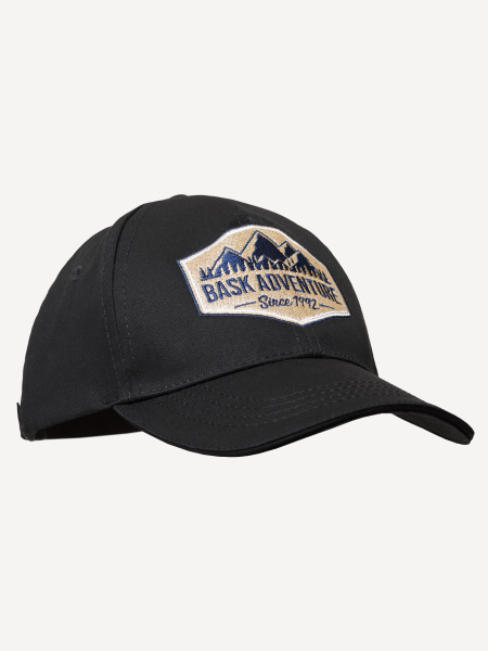 Бейсболка BASK Sun Hat Adventure (Унисекс; one size; Черный)